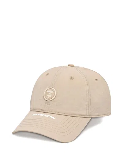 Aape By A Bathing Ape Logo-patch Cap In Neutral