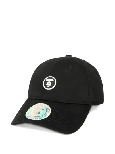 Aape By A Bathing Ape Logo-patch Cap In Pattern