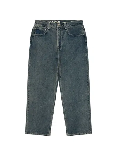 Aape By A Bathing Ape Logo-patch Jeans In Blue