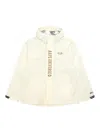 Aape By A Bathing Ape Long-sleeve Puffer Jacket In White