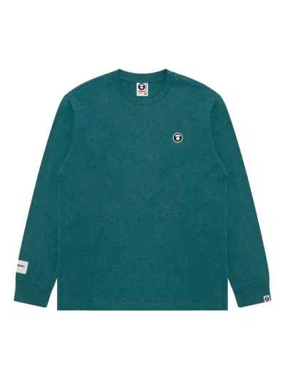 Aape By A Bathing Ape Long-sleeve T-shirt In Green