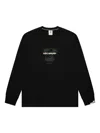 Aape By A Bathing Ape Long-sleeved T-shirt In Black