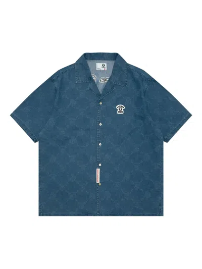 Aape By A Bathing Ape Hemd Mit Monogramm-logo
