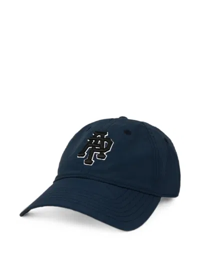 Aape By A Bathing Ape Monogram-embroidered Baseball Cap In Blue
