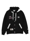 Aape By A Bathing Ape Moonface Bomber Jacket In Black