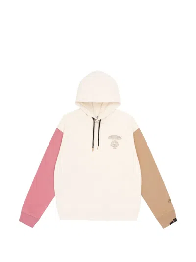 Aape By A Bathing Ape Moonface Colour-block Hoodie In Multi