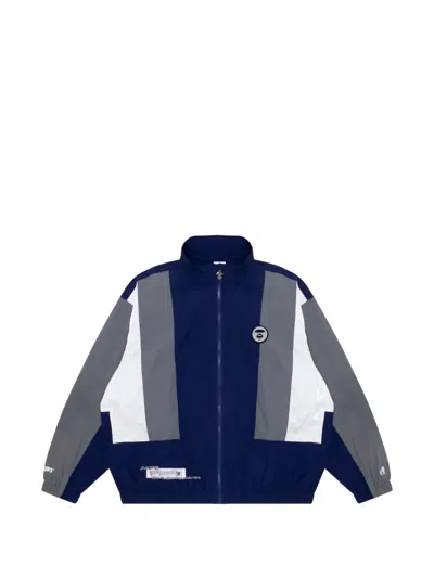 Aape By A Bathing Ape Moonface Colour-block Track Jacket In Multi