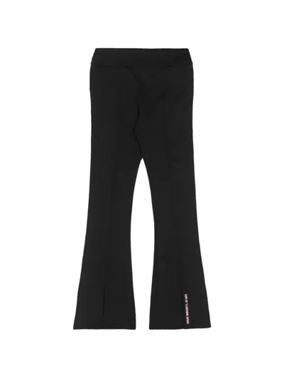 Aape By A Bathing Ape Moonface Flared Trousers In Black