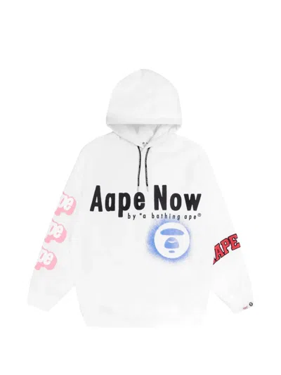 Aape By A Bathing Ape Moonface Graphic Hoodie In Multi