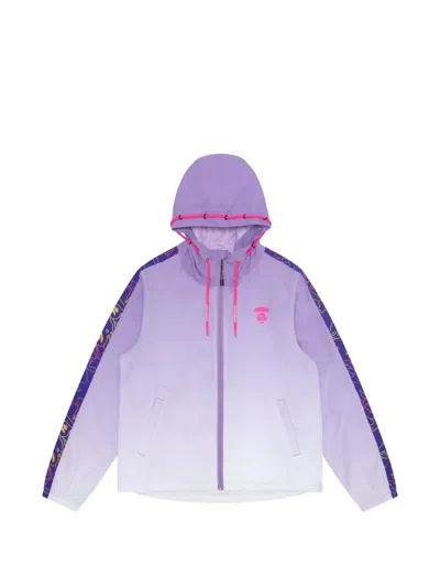 Aape By A Bathing Ape Moonface Hooded Jacket In Black