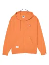 Aape By A Bathing Ape Moonface Hoodie In Orange