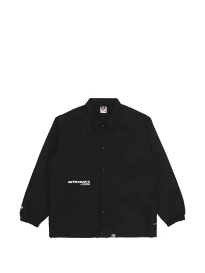 Aape By A Bathing Ape Moonface Jacket In Black