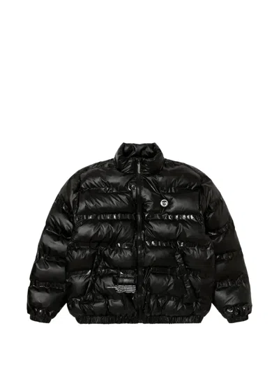 Aape By A Bathing Ape Moonface Logo Heat-seal Puffer Jacket In Multi