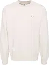 Aape By A Bathing Ape Moonface Logo Jumper In Neutrals