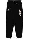 Aape By A Bathing Ape Moonface Logo Pants In Black