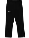 Aape By A Bathing Ape Moonface-logo Track Pants In Black