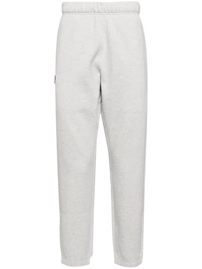 Aape By A Bathing Ape Moonface Logo Track Pants In Grey