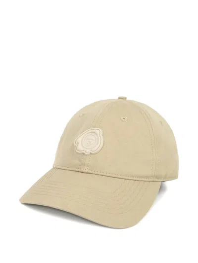 Aape By A Bathing Ape Moonface Logo-patch Cap In Orange