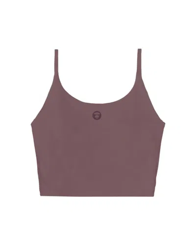 Aape By A Bathing Ape Moonface Logo-print Bra In Brown