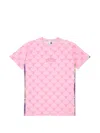 Aape By A Bathing Ape Moonface Patterned T-shirt In Pink