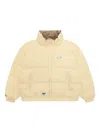 Aape By A Bathing Ape Moonface Puffer Jacket In Nude