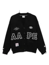 Aape By A Bathing Ape Moonface Sweatshirt In Black
