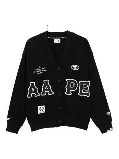 Aape By A Bathing Ape Moonface Sweatshirt In Black