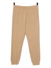 Aape By A Bathing Ape Moonface Track Trousers In Neutral