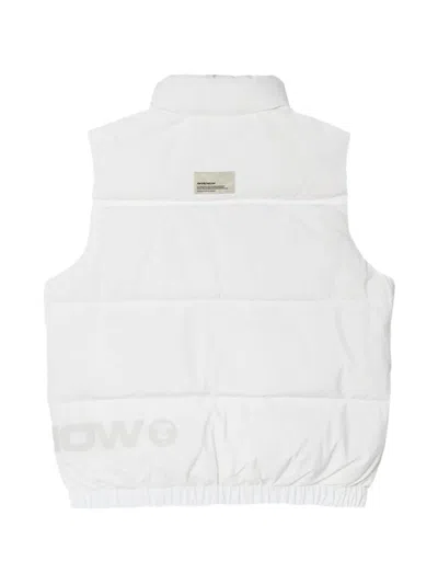 Aape By A Bathing Ape Moonface-patch Gilet In White