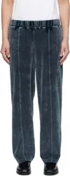 Aape By A Bathing Ape Navy Aape Injection Sweatpants In Nyl Light Navy