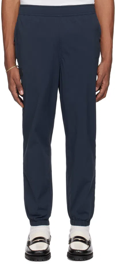 Aape By A Bathing Ape Navy Pocket Sweatpants In Nyx Navy
