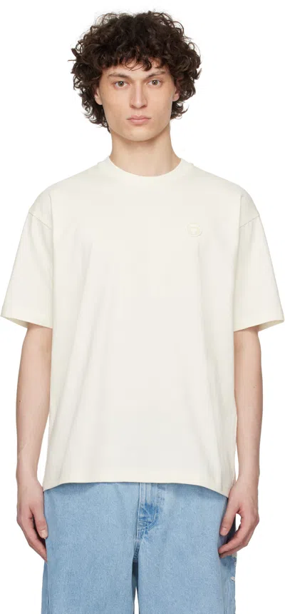 Aape By A Bathing Ape Off-white 'aape' Now T-shirt In Ivx Ivory