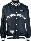 AAPE BY A BATHING APE PATCH-DETAIL BOMBER JACKET