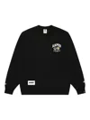 Aape By A Bathing Ape Planet Earth Sweatshirt In Black