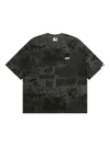 Aape By A Bathing Ape Printed T-shirt In Black