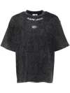 Aape By A Bathing Ape Printed T-shirt In Black