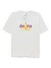 Aape By A Bathing Ape Printed T-shirt In Gray