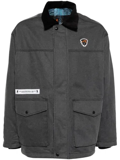 Aape By A Bathing Ape Reversible Jacket In Bkx Black