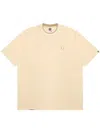 Aape By A Bathing Ape Rubberised Logo-detail T-shirt In Neutrals