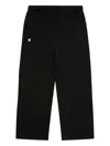 Aape By A Bathing Ape Side-detail Logo Track Pants In Black