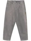 Aape By A Bathing Ape Straight-leg Trousers In Grey