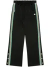 Aape By A Bathing Ape Stripe-detail Track Pants In Black