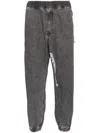 Aape By A Bathing Ape Tapered-leg Jeans In Black