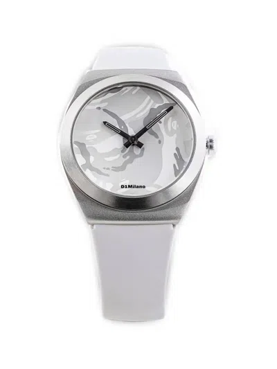Aape By A Bathing Ape Xd1 34mm Watch In White