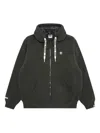 Aape By A Bathing Ape Zip Appliqué Sweatshirt In Black