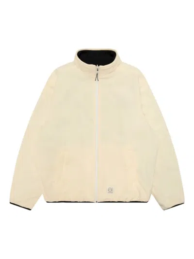 Aape By A Bathing Ape Zip Patch Jacket In Neutral