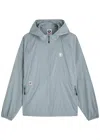 Aape Hooded Shell Jacket In Light Blue