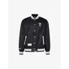 AAPE VARSITY BRAND-EMBROIDERED REGULAR-FIT SHELL JACKET