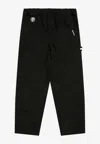 Aape Moonface Woven Pants In Black