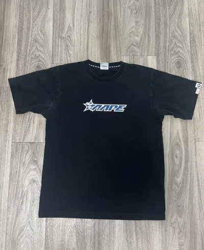 Pre-owned Aape X Bape Aape Black Cotton Tee